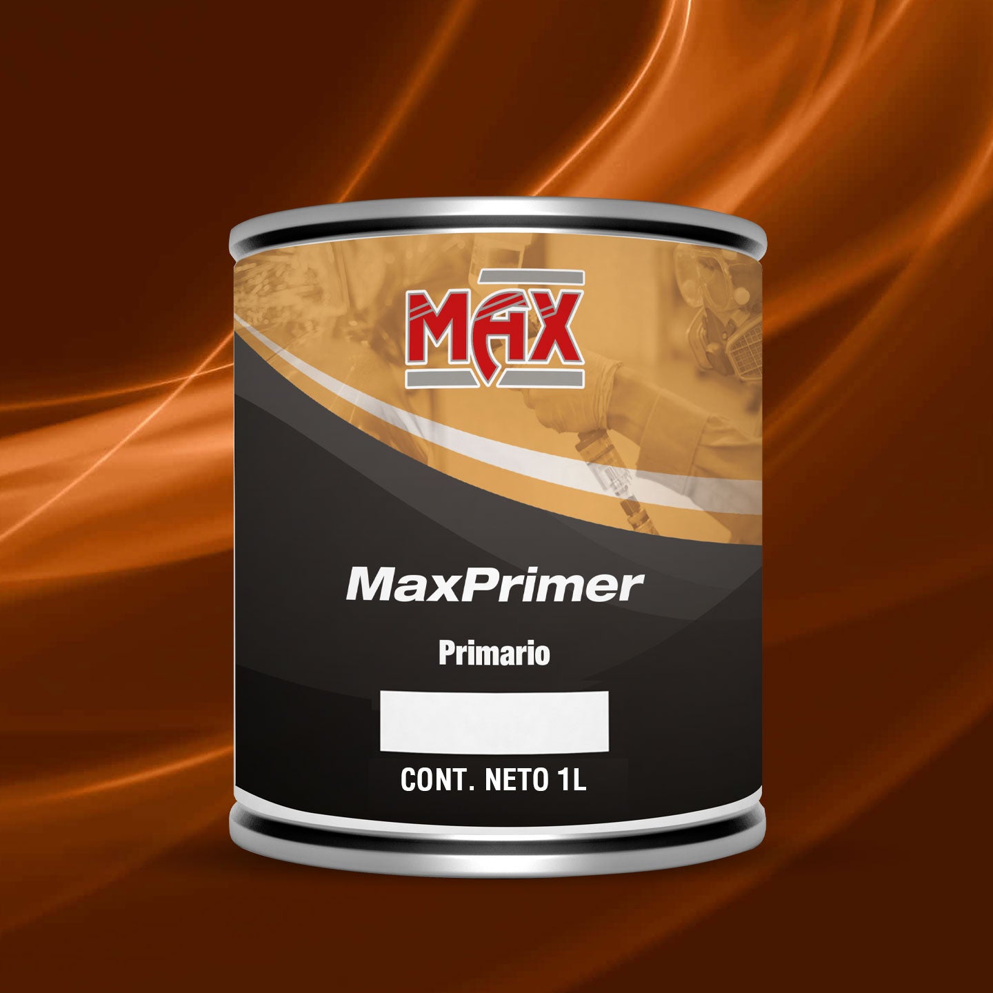 Primario Automotriz MaxPrimer Gris 1L