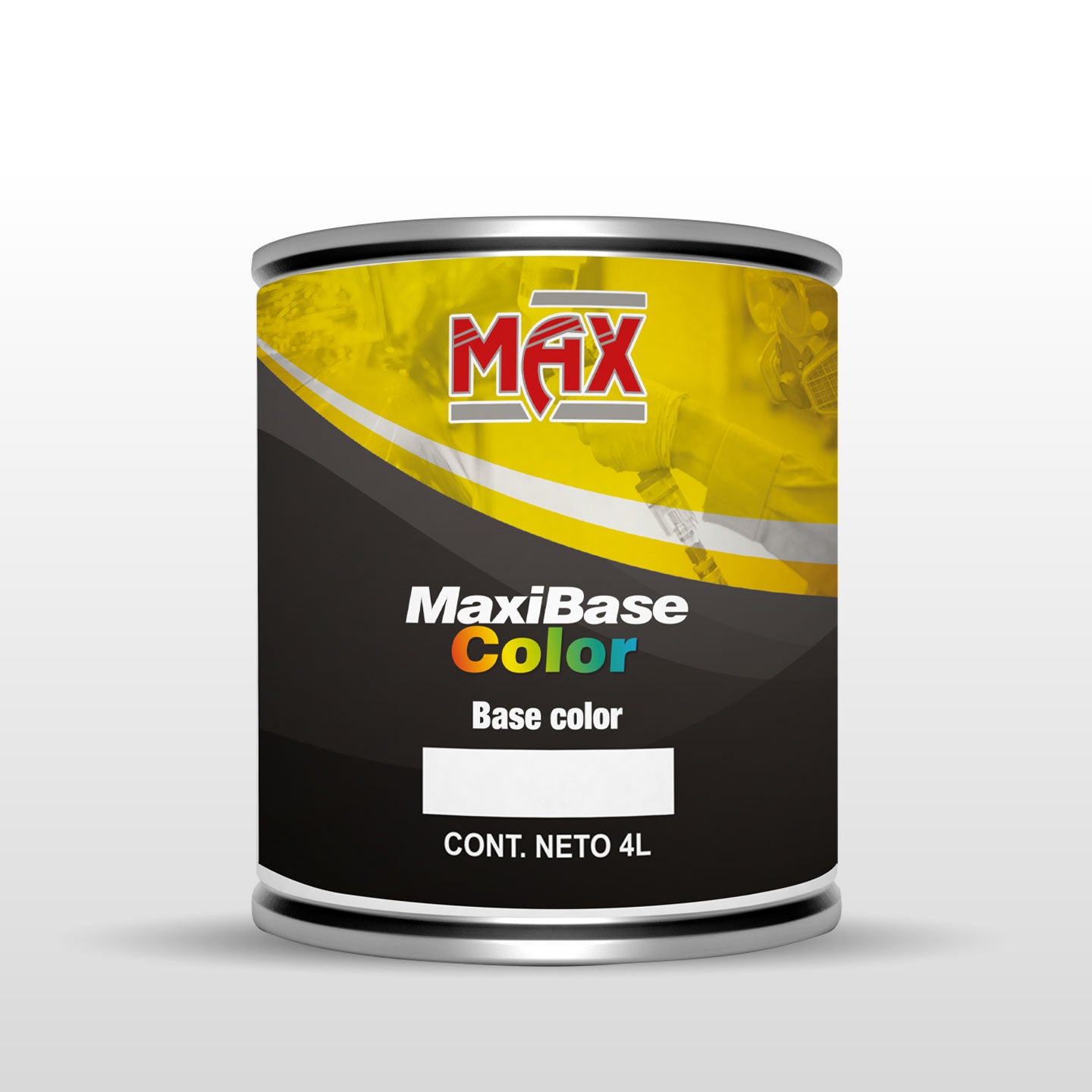 MaxiBase Rojo Claro 4L + Thinner Universal Medio (16°C-25°C) 4L