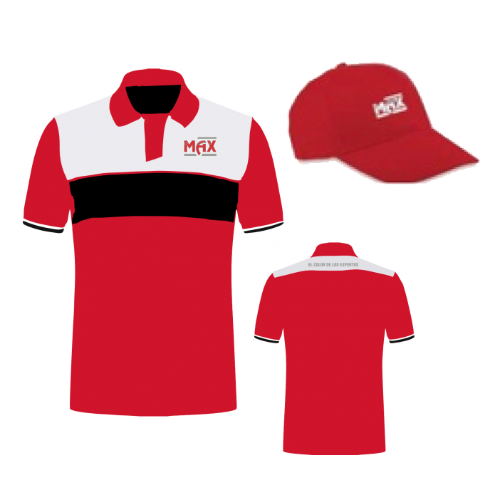 Kit Playera Polo y Gorra (9 puntos)