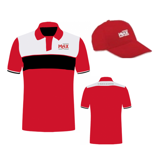 Kit Playera Polo y Gorra (9 puntos)